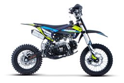 Pitbike Crossbike Zuumav S3 125ccm 14|12 Zoll 4G Manuell Offroad Schwarz Produktbild