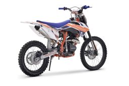 Pitbike Vollcross MiniRocket Hurricane 250ccm 5-Gang 19|16 Zoll Offroad Produktbild