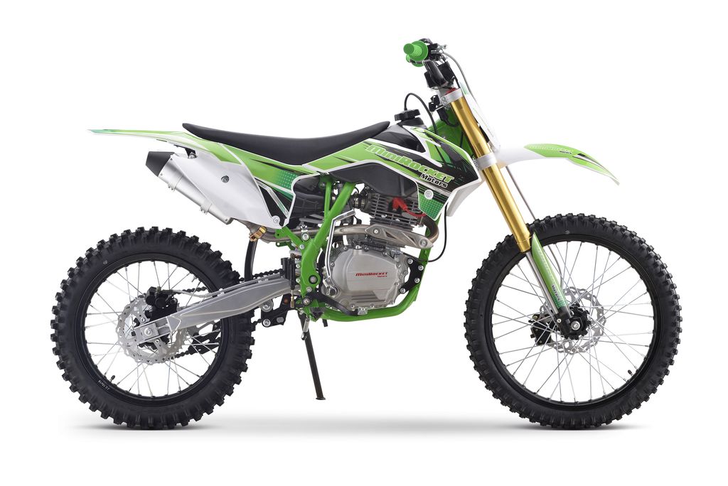 Pitbike Vollcross MiniRocket PitRock 250ccm 5-Gang 21|18 Zoll Offroad Produktbild