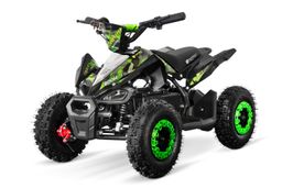 NITRO MOTORS 800W Eco mini Kinder Quad Python DLX 6 Zoll Offroad Grün Produktbild