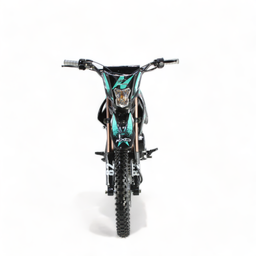 KXD 609 E+K Hurricane 125ccm 17/14 Zoll 4T Dirtbike Pitbike Offroad Türkis Produktbild