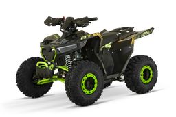 NITRO MOTORS 125ccm Midi Quad HULK RS-AG8 RS-LINE Sport 8-Zoll black-fluo green Produktbild