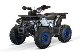 NITRO MOTORS 125ccm Midi Kinder Quad Quablo Turbo RS8-3G Platin 8-Zoll Blau Produktbild