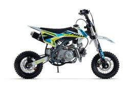 NITRO 125ccm Dirtbike Pitbike CHILLY UX URX 10/10 Zoll E-Start Offroad Produktbild