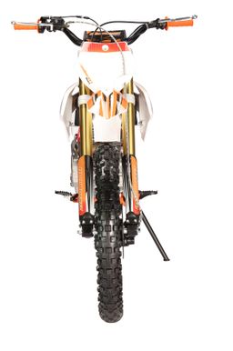 Pitbike Vollcross MiniRocket PitRock 250ccm 5-Gang 21|18 Zoll Offroad Orange Produktbild