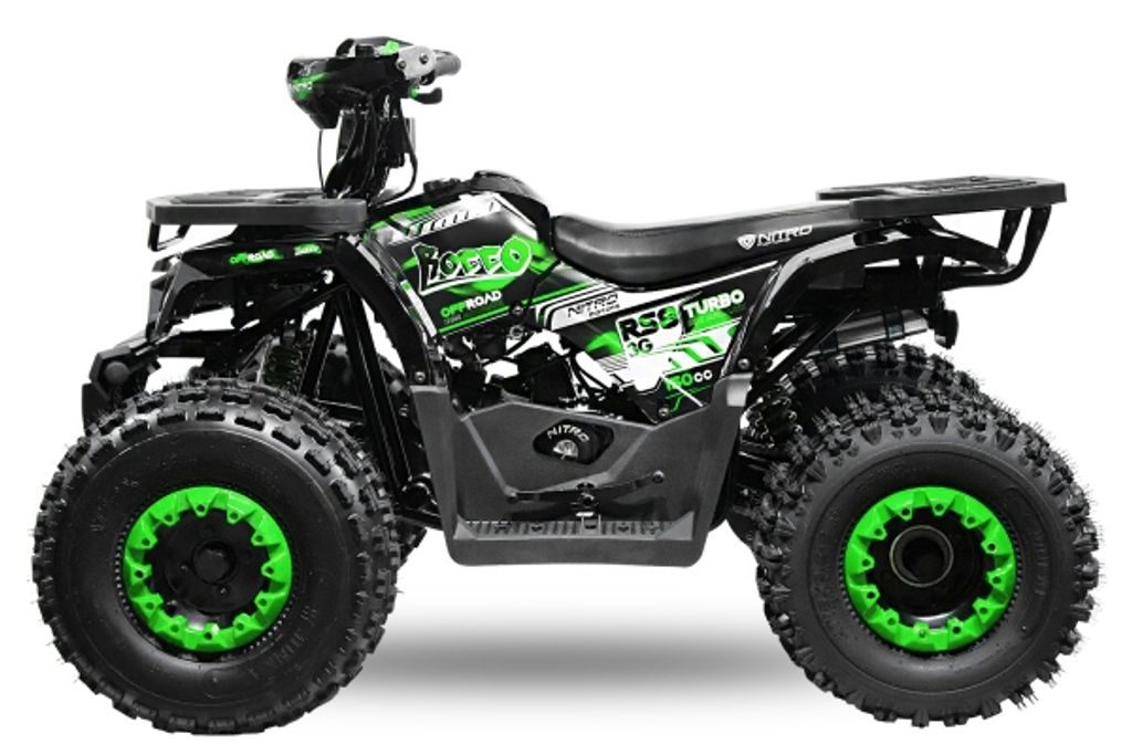 Rocco RS8-A ATV Quad Nitro 125ccm 8-Zoll Automatik + Rückwärtsgang Platin Line Offroad Grün Produktbild