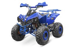 NITRO MOTORS 125ccm midi Kinder Quad Warrior RS8-SA Sport Offroad Blau Produktbild