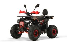 NITRO MOTORS 125ccm midi Kinder Quad Dustrider RS8-A Sport 8-Zoll Offroad Schwarz-rot Produktbild