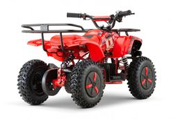 NITRO MOTORS 1000W Eco mini Kinder Quad Replay Snowy-Profile L Sport 6-Zoll Offroad Rot Produktbild