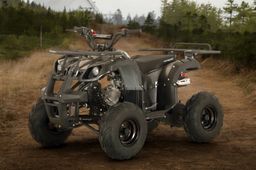 Quad ATV Toronto Deluxe Carbon 125ccm 7-Zoll Alufelgen Automatik Offroad Produktbild