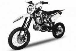 NITRO MOTORS 50ccm midi Kinder Dirtbike NRG50 GTS 14/12 Zoll Offroad Schwarz Produktbild