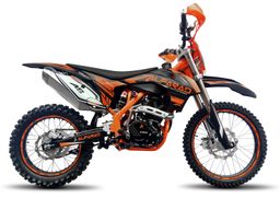 ALFARAD A8 AF350G 300ccm 4-Takt Cross Dirtbike 21/18 25PS Offroad Orange Produktbild