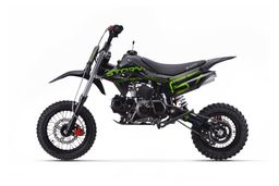 NITRO Motors Dirtbike 110ccm Storm V3 12|10 Zoll Semi Automatik E-Start Offroad Grün Produktbild