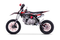 Pitbike Crossbike Dorado DT125 4T 14|12 Zoll 4G Automatik Motocross Offroad Schwarz Produktbild