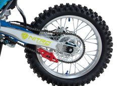 NITRO MOTORS 250ccm Dirtbike TORNADO UX URX 21|18 Kick und E-Start Offroad Produktbild