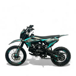 ALFARAD T5 250ccm 4-Takt Pitbike Dirtbike 17|14 Zoll Vollcross Schaltung Offroad Türkis Produktbild