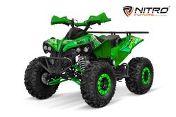 NITRO MOTORS 125ccm midi Kinder Quad Warrior GS 3G8 Sport Offroad Grün Produktbild