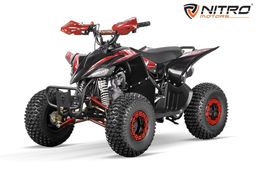 NITRO MOTORS 125ccm midi Kinder Quad Replay GS S7-A Sport 7-Zoll Offroad Rot Produktbild