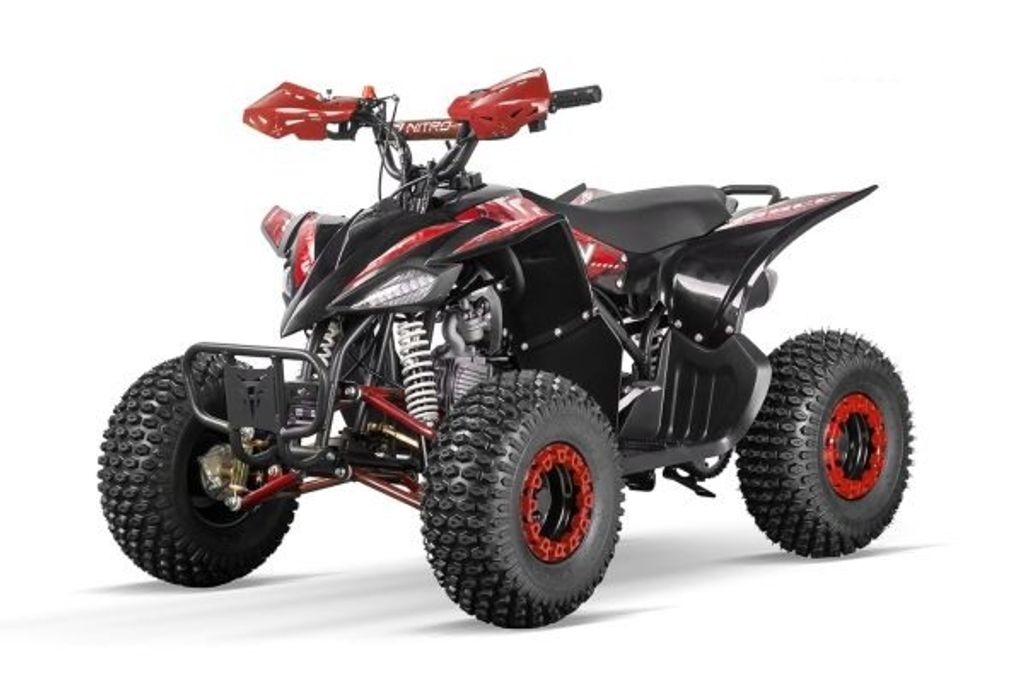 NITRO MOTORS 125ccm midi Kinder Quad Replay GS S7-A Sport 7-Zoll Offroad Rot Produktbild