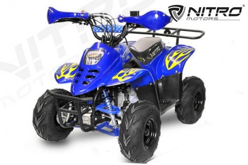 NITRO MOTORS 125ccm midi Kinder Quad Bigfoot 6-Zoll Automatik Offroad