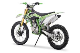 Pitbike Vollcross MiniRocket PitRock 250ccm 5-Gang 21|18 Zoll Offroad Grün Produktbild