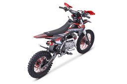 Pitbike Crossbike Dorado DK110 4T 14|12 Zoll 4G Halbautomatik Motocross Offroad Schwarz Produktbild