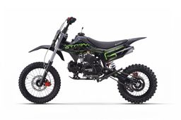 NITRO Motors Dirtbike 110ccm Storm V3 Semi Automatik 14|12 Zoll Offroad Grün Produktbild