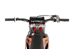 NITRO MOTORS 50ccm Mini Kinder Dirtbike NRG50 12/10 Zoll Offroad – Racing Edition Produktbild
