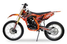 Tornado Dirtbike 250ccm Nitro Motors  21|18 Zoll 5-Gang Manuell Offroad Rot Produktbild