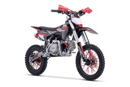 Pitbike Crossbike Dorado DK110 4T 14|12 Zoll 4G Halbautomatik Motocross Offroad Schwarz Produktbild