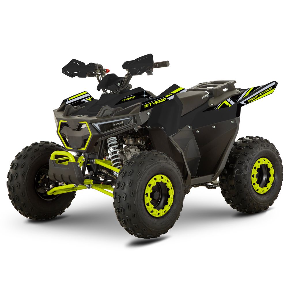 Quad ATV MRM Panther 125ccm 3+1 Gang Semi-Automatik 8-Zoll Offroad Schwarz Produktbild
