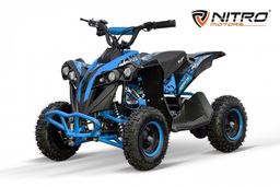 Nitro Motors Avenger Eco mini Quad 1000W 36V Sport 6-Zoll Offroad Blau Produktbild