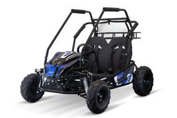 NITRO MOTORS Gokart 212ccm Automatik midi Kinder Buggy Forest PRM Offroad Blau Produktbild