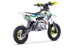 Pitbike Crossbike Dorado DT90 4T 12|10 Zoll 4G Automatik Motocross Offroad Blau Produktbild