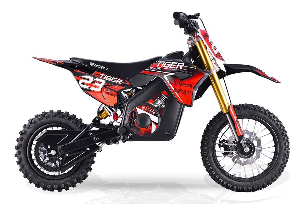 NITRO MOTORS 1000W Eco midi Kinder Dirtbike Tiger DLX 12 Zoll Produktbild