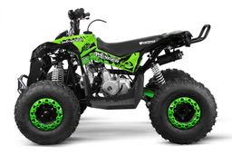 NITRO MOTORS 125ccm midi Kinder Quad Avenger RS8-A PRM Offroad Grün Produktbild