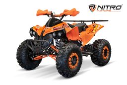 NITRO MOTORS 125ccm midi Kinder Quad Warrior GS RS8-A Sport Offroad Orange Produktbild