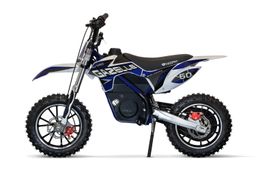 NITRO MOTORS 550W Eco mini Kinder Dirtbike Gazelle Lithium DLX 10 Zoll Blau Produktbild