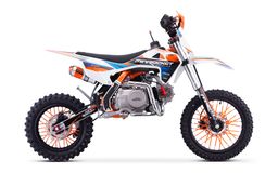 Pitbike Crossbike Dorado DT125 4T 14|12 Zoll 4G Automatik Motocross Offroad Orange Produktbild