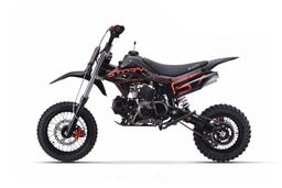 NITRO Motors Dirtbike 110ccm Storm V3 12|10 Zoll Semi Automatik E-Start Offroad Orange Produktbild