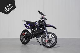 Pocketbike 49ccm Cross DB708A Blitz Blau Produktbild