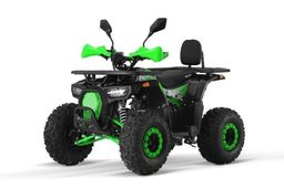 NITRO MOTORS 125ccm midi Kinder Quad Dustrider RS8-3G Sport 8-Zoll Offroad Schwarz-grün Produktbild