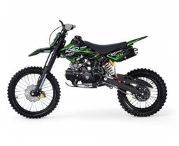 KXD Pitbike Dirtbike 607S 17|14-Zoll HAWK E+K Offroad Grün Produktbild