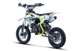 Pitbike Crossbike Zuumav S3 125ccm 14|12 Zoll 4G Manuell Offroad Grün Produktbild