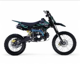 KXD Pitbike Dirtbike 607S 17|14-Zoll HAWK E+K Offroad Türkis Produktbild