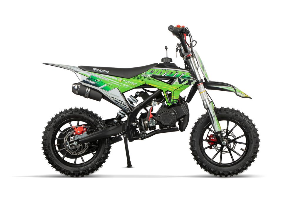 NITRO MOTORS 49cc Coyote VX Mini Kinder Dirtbike 10 Zoll DLX Produktbild