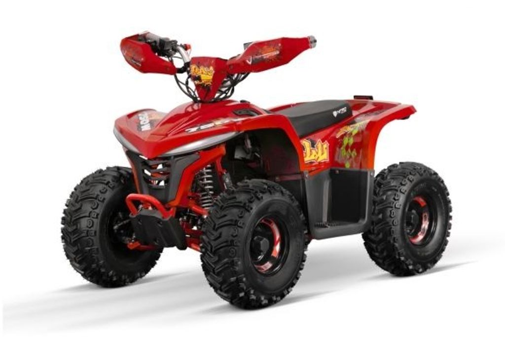 NITRO MOTORS 750W 48V Eco midi Kinder Quad Balu Platin 7-Zoll Offroad Rot Produktbild