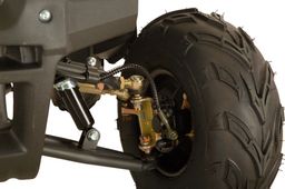 Quad ATV Toronto Deluxe Carbon 125ccm 7-Zoll Alufelgen Automatik Offroad Produktbild