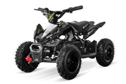 NITRO MOTORS 800W Eco mini Kinder Quad Python DLX 6 Zoll Offroad Schwarz Produktbild