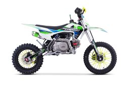 Pitbike Crossbike Dorado DT125 4T 14|12 Zoll 4G Automatik Motocross Offroad Blau Produktbild